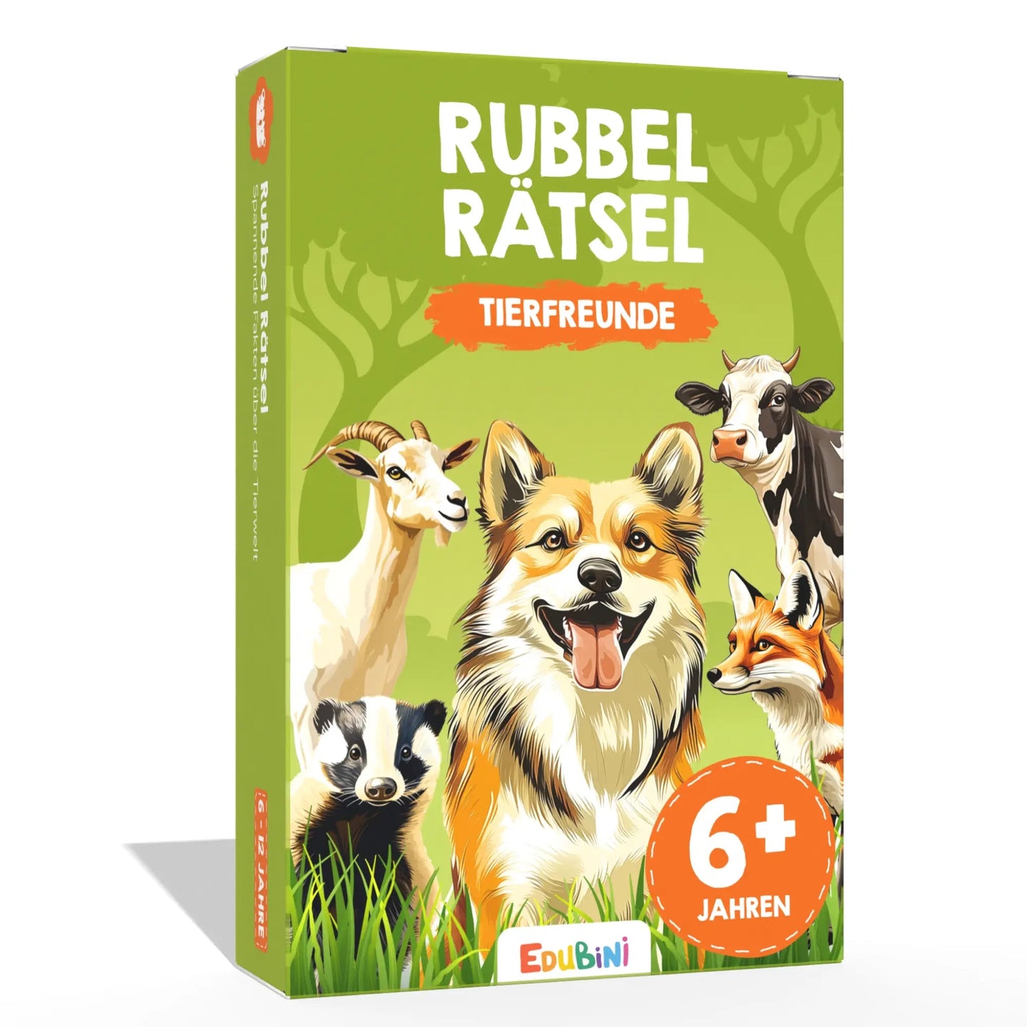 Edubini Rubbelrätsel - Reisespiel für Kinder
