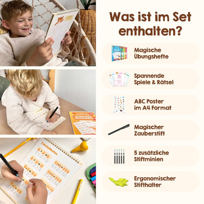 Edubini Magische Übungshefte® (Geschenk-Starterset)