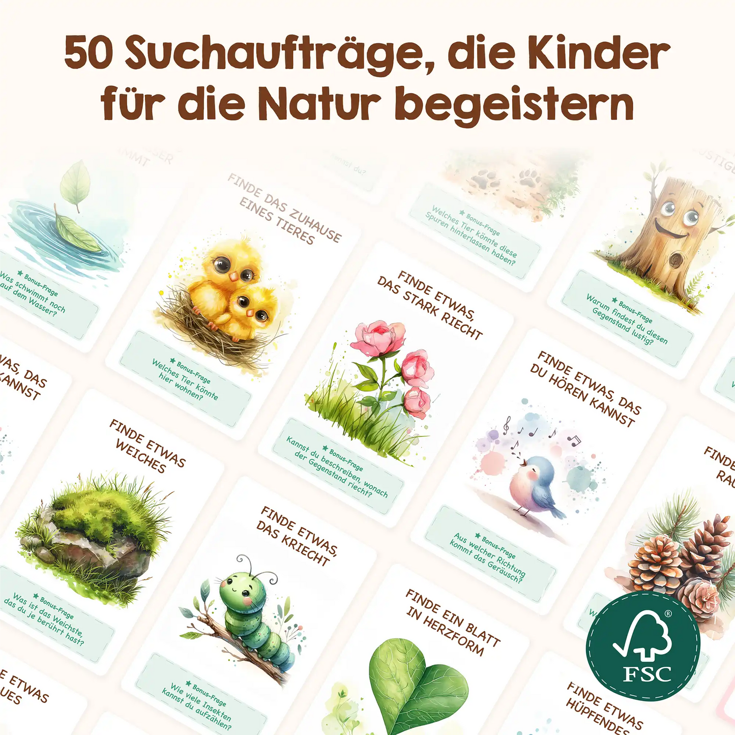 Edubini Gefunden! Outdoor Suchspiel für Kinder