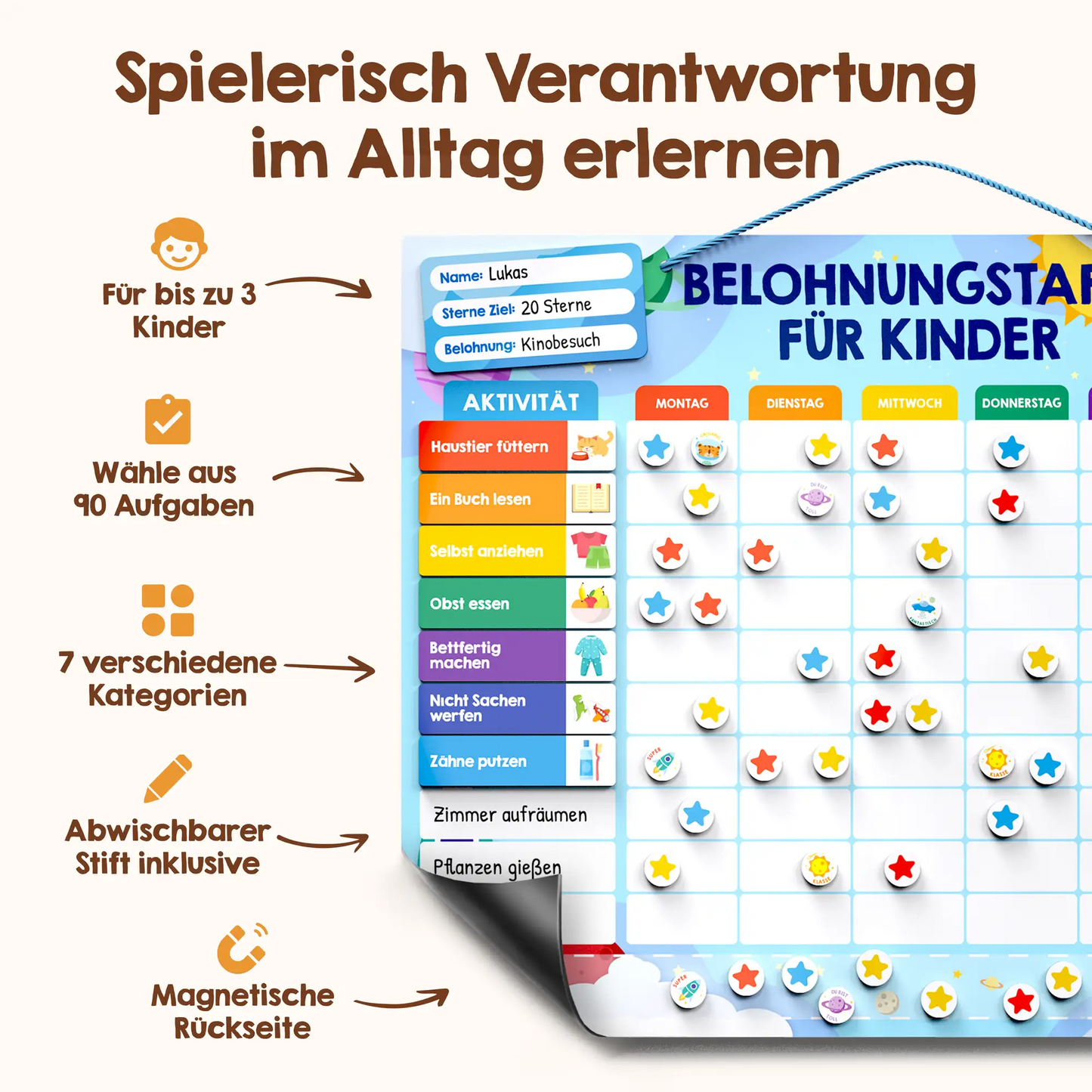 Edubini Belohnungstafel® (Black Friday Angebot)