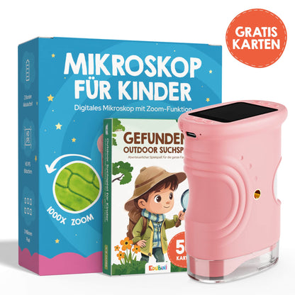 Edubini Abenteuer-Mikroskop® (Geschenk-Starterset)