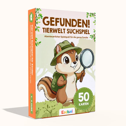 Edubini Gefunden! Outdoor Suchspiel für Kinder