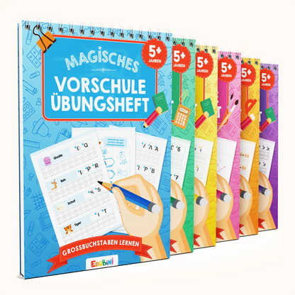 Edubini Magische Übungshefte® (Geschenk-Starterset)