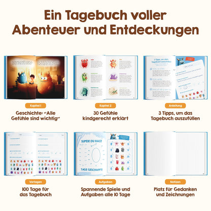 Edubini Gefühlstagebuch für Kinder