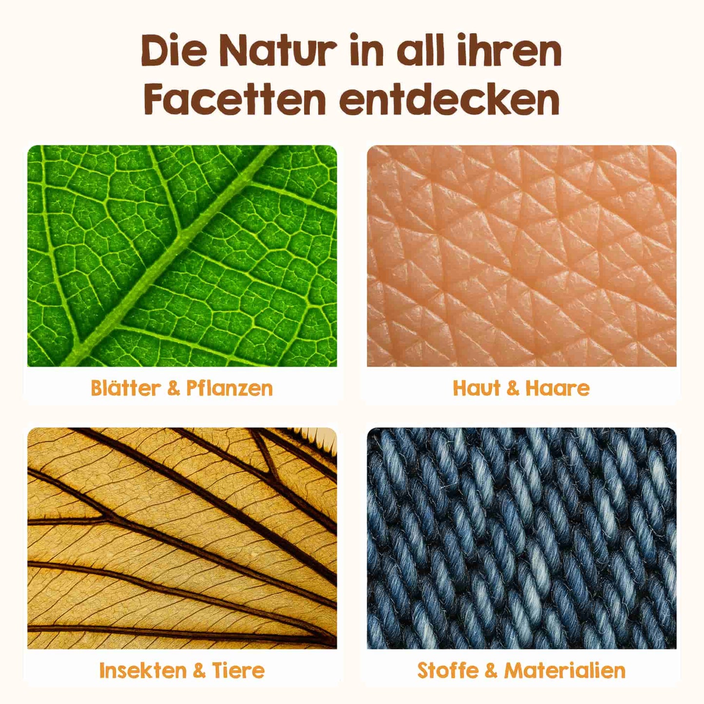 Edubini Abenteuer-Mikroskop® (Geschenk-Starterset)