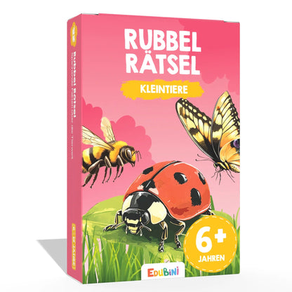Edubini Rubbelrätsel - Reisespiel für Kinder